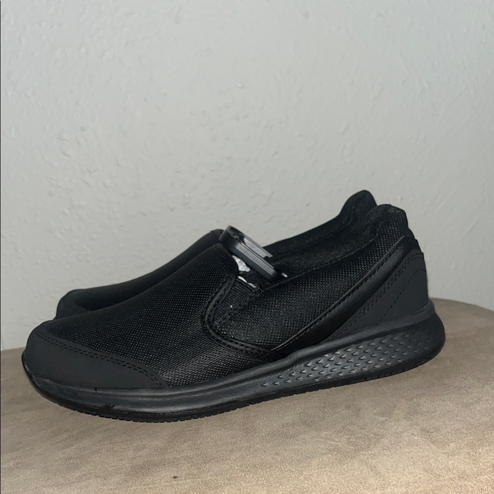 Black Slip-Ons